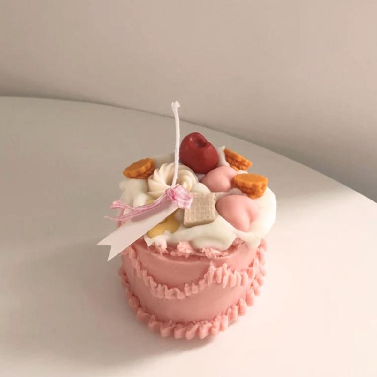 Mousse Cake Silicoen Mold Tart Cookies Plaster Casting Mold for DIY Lover Gift