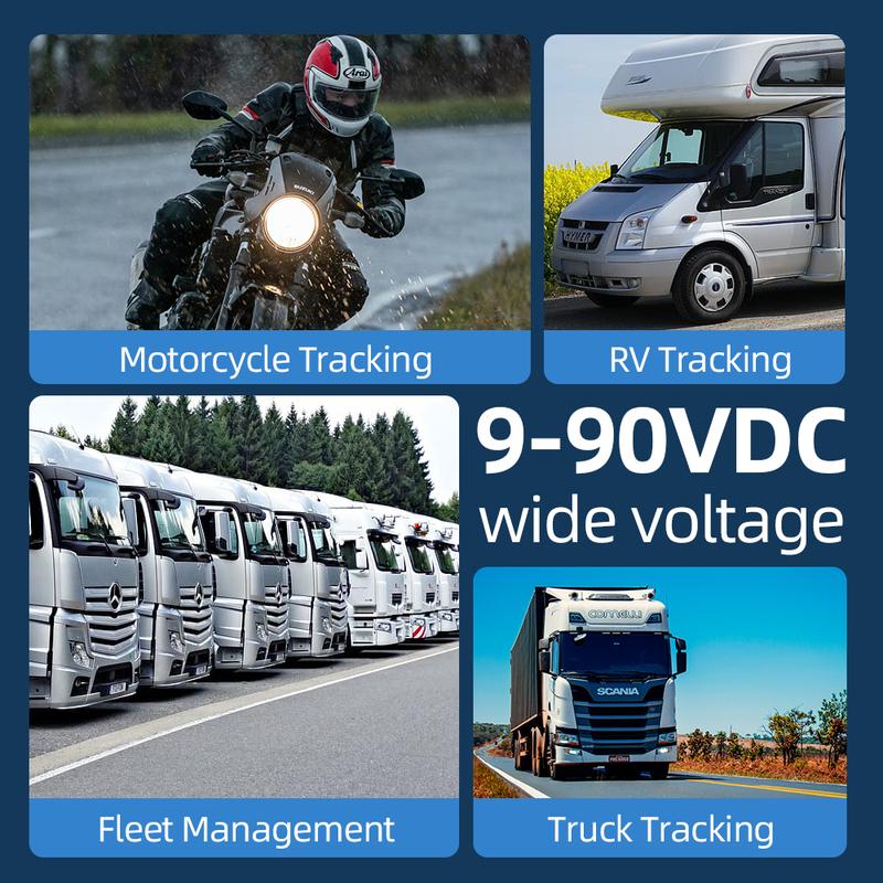 Jimi VG03 Mini Car GPS Tracker With Real-Time Tracking Remote Cut-off Multiple Alarms Motorcycle Vehicle Trackers Free APP Web