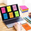 12 Pack Lined Sticky Notes in Bright Colors,Sticky Note Pads 4x6 inches,Sticky Notes with Lines, Self-Stick Note Pads, Large Rectangular Memo Pads