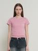GENERALIDEA Soft Slim Fit T-Shirt [Pink] / Wbe3L01503