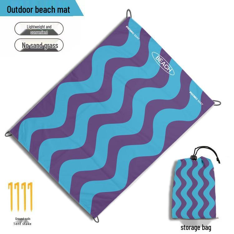 Portable Waterproof Ultralight Camping & Beach Mat - Moisture-Proof and Foldable