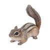 Woobia Walking Chipmunk 16.5 X 6.5 X 11.7cm Doll Figure Ornament Animal Garden Decoration Realistic Cute Squirrel H15345