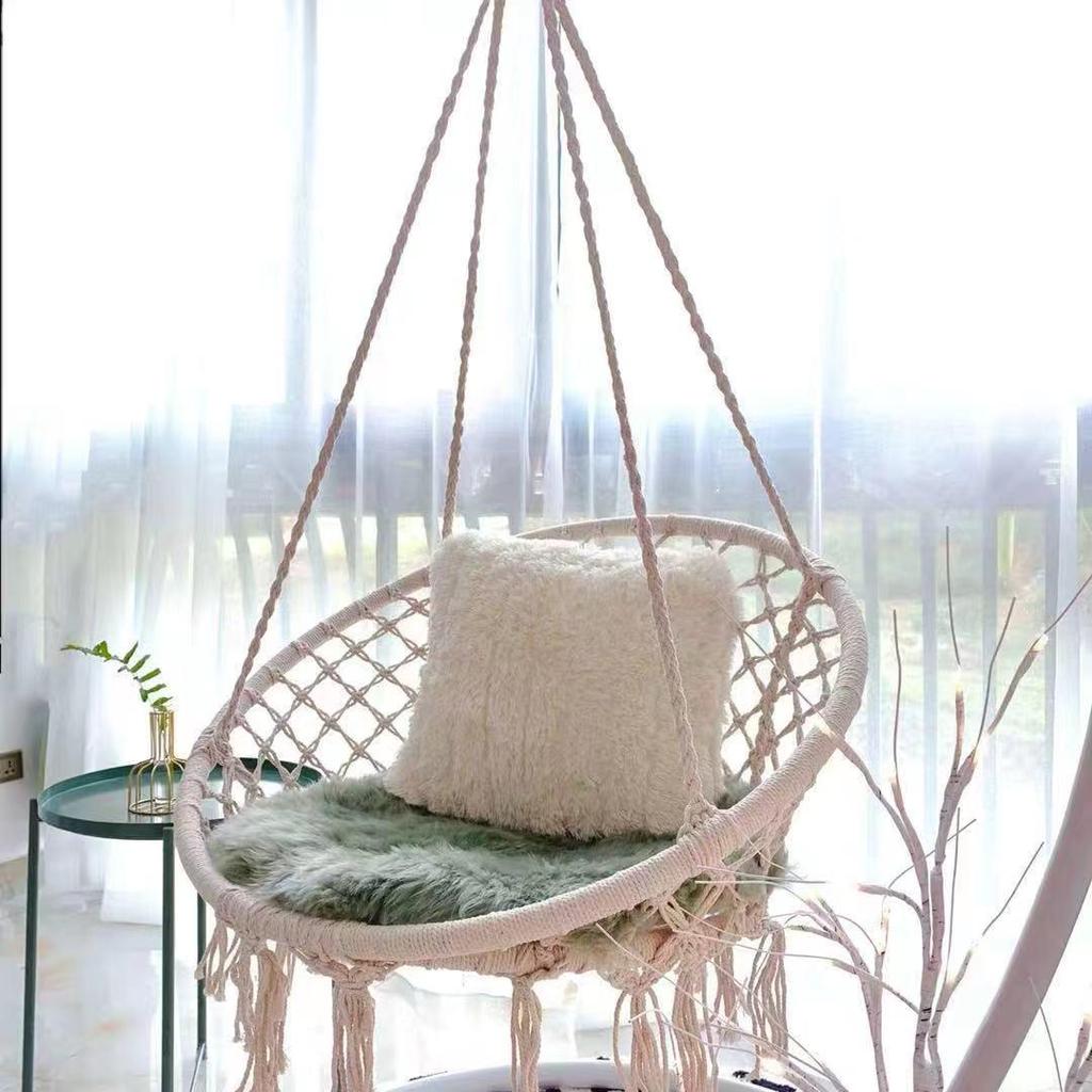 Nordic Tassel Hanging Chair - Indoor/Outdoor Swing for Kids & Adults