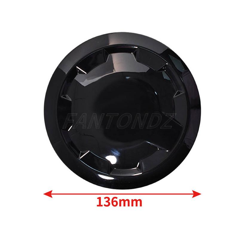 Car Fuel Cap Cover For Honda Civic FN2 2006-2011 Gloss Black Fuel Cap Cover For Honda Type R MK8 FK 74480-SMG-E011-50 1503365