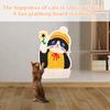 Non-shedding Scratching Post, Vertical Wall Sticker, Scratching Sofa Protector, Adhesive Scratching Mat Toy.
