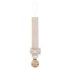 Lovely Pacifier Chain Baby Teether Organiser Rope Decorative Bowknot Pacifier Clip Chain Baby Pacifier Anti Drop Lanyard