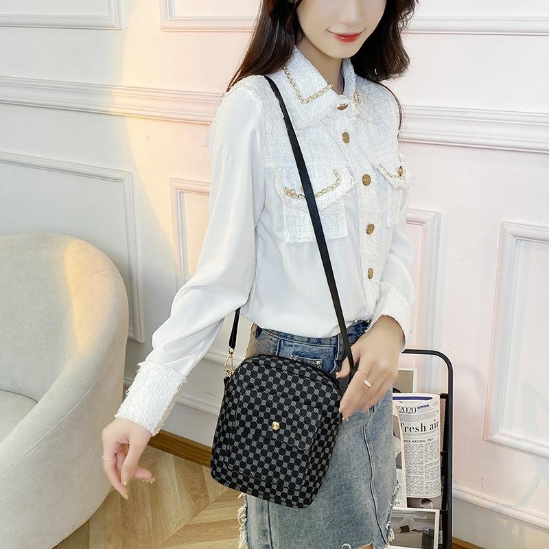 Women's Bag Spring New Fashion Shoulder Messenger Women's Bag Old Fancy Mobile Phone Small Bag