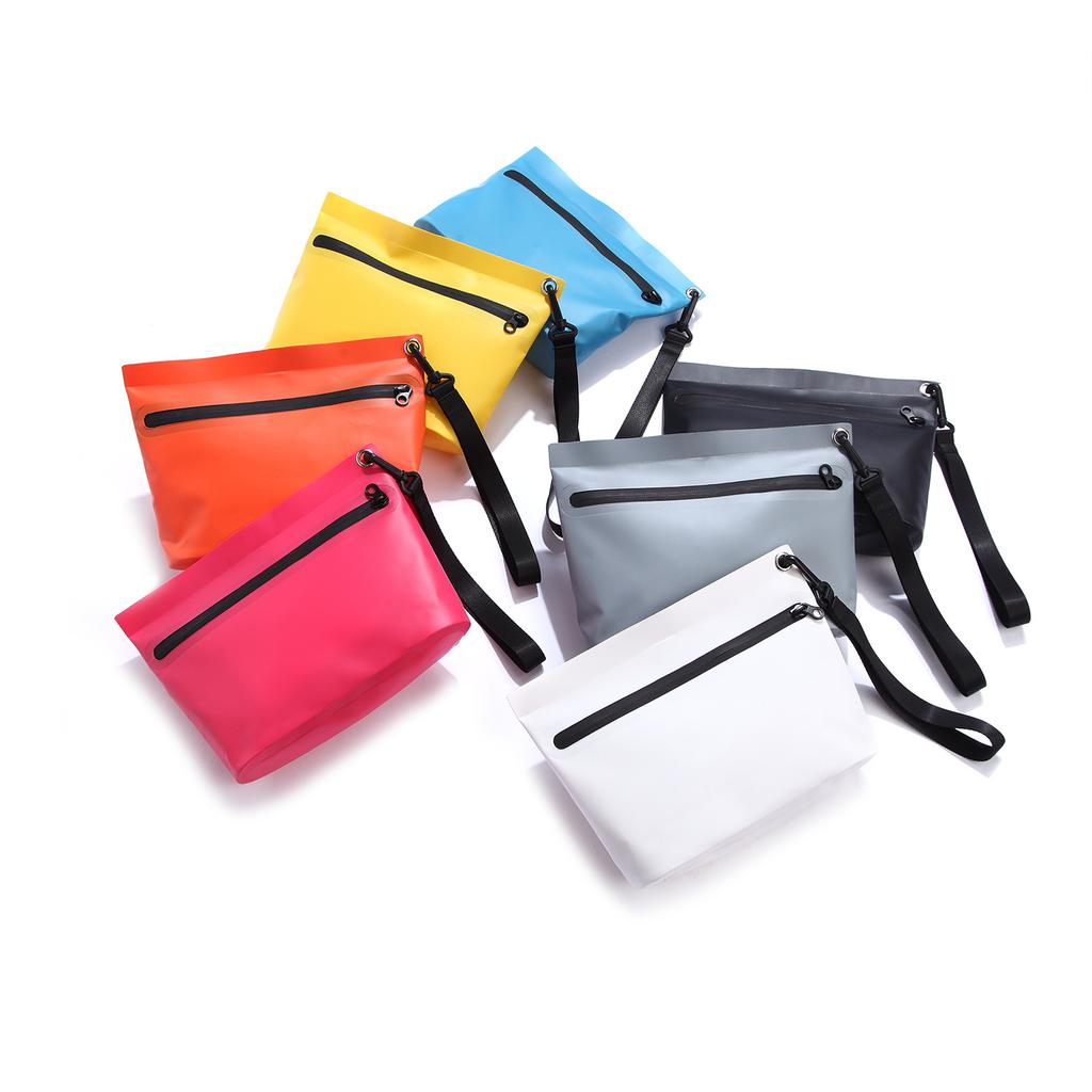 Portable Waterproof Swimming Bags PVC Beach Storage Handbag Outdoor River Trekking Boating Diving Travel Toiletry Phone Pouch
