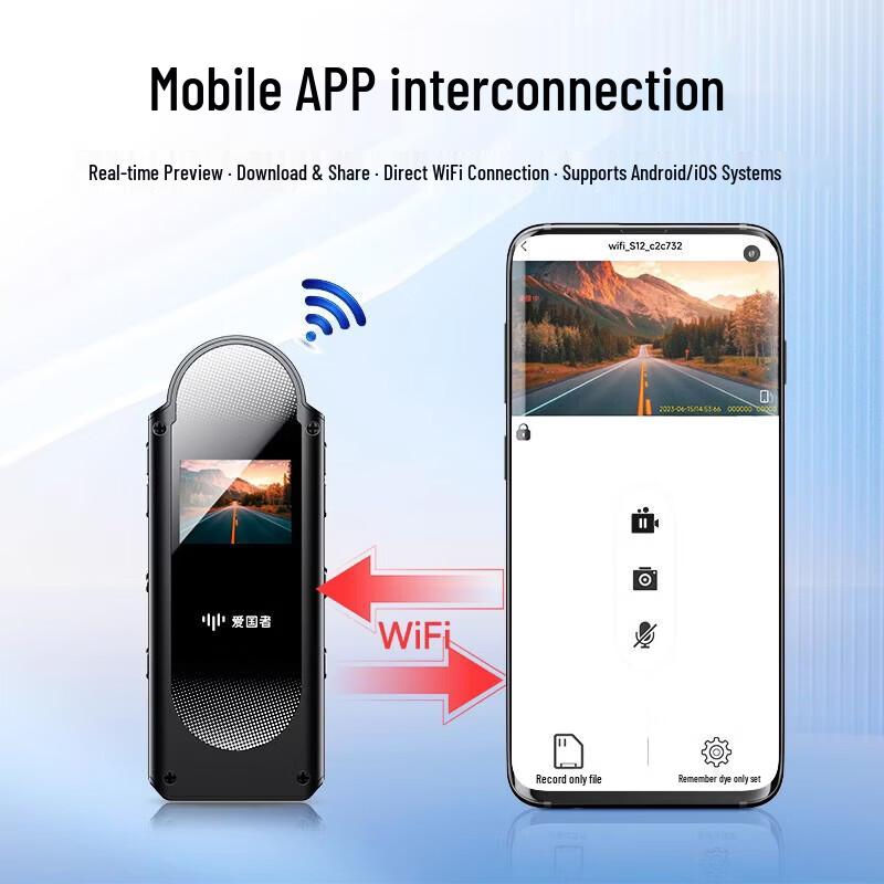 

aigo S12 Portable HD Sports Camera