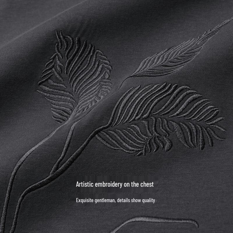 Shanshan Men's Spring Autumn Round Neck Sweatshirt