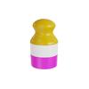Dual Compartment Sunscreen Roller Bottle Refillable Leakproof Empty Travel Cosmetic Dispenser Portable Makeup Storage Container