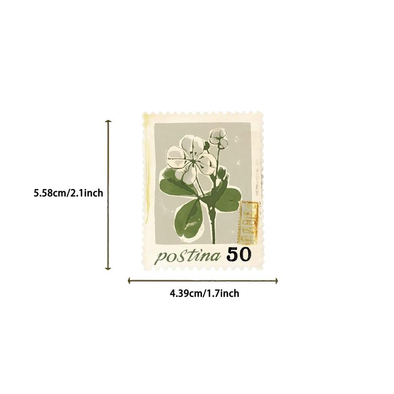 10/30/50PCS Vintage Animal Mushroom PVC Sticker Aesthetic Stationery DIY Decoration Scrapbooking School Supplies