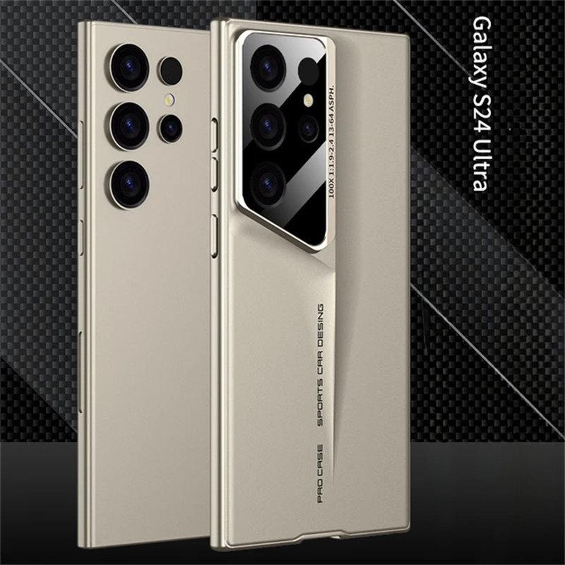 Custodia rigida in plastica smerigliata S24 Ultra per telefono Samsung Galaxy S24 S23 S22 Ultra antiurto protettiva