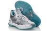 Li Ning WOW 5 Way Of Wade 5 Comfortable Non slip Lightweight Low top Basketball Shoes Men's Silver White ABAL047-35