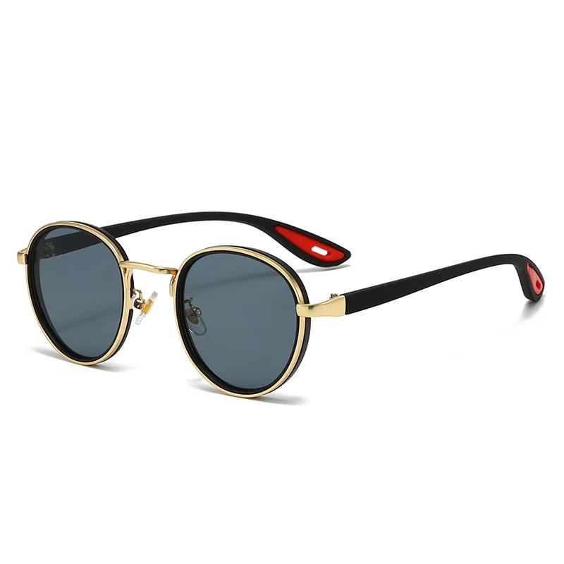 

Fashion Round Sunglasses Women Men Ultralight Metal Frame Outdoor Driving Ultraviolet Protection Sun Glasses Gafas De Sol Hombre