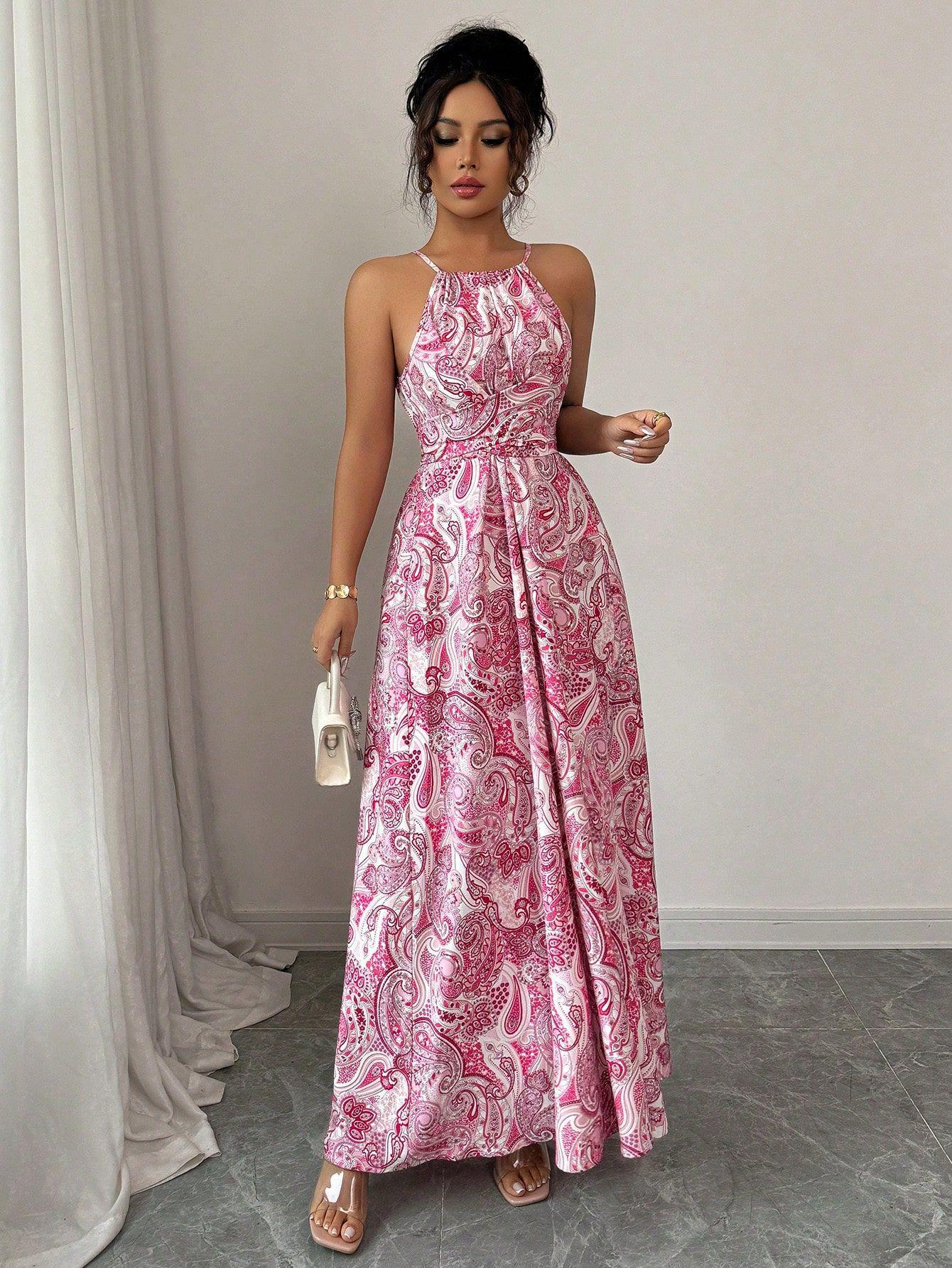 Ethnic Style Women s Beach Holiday Long Dress Medium