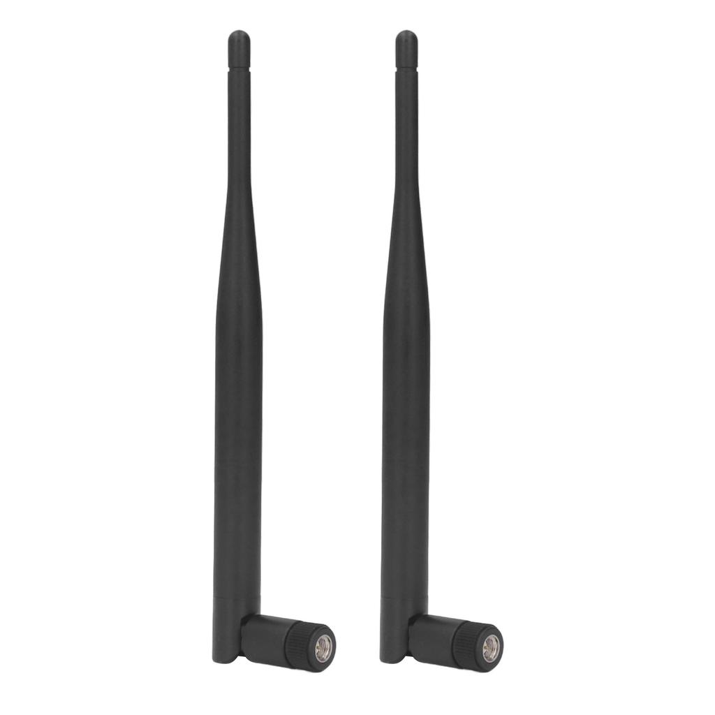 2pcs Network Antenna 5dBi 2.4G 5.8G Dual Band SMA Inner Pin Folding Signal Antenna for Routers Vending Machines