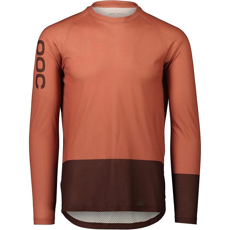 POC Long-Sleeve Off-Road Bicycle riding suit Quick-drying T-shirt BMX DH Bicycles Clothes Woman Men s Motocross Long Sleeve XS