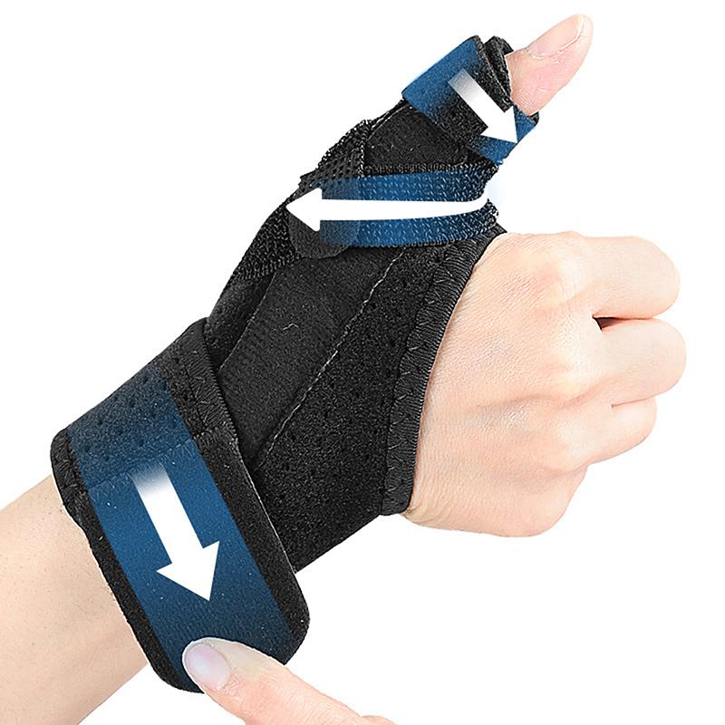 Gloves Elastic Adjustable Tendon Sheath Wrist Guards Breathable Support Portable High Quality Thumb Gloves Unisex