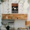 Vintage Faded Goat Tin Metal Sign Man Cave Garage Pub Bar Wall Art Decor 8x12 Rustic Humorous
