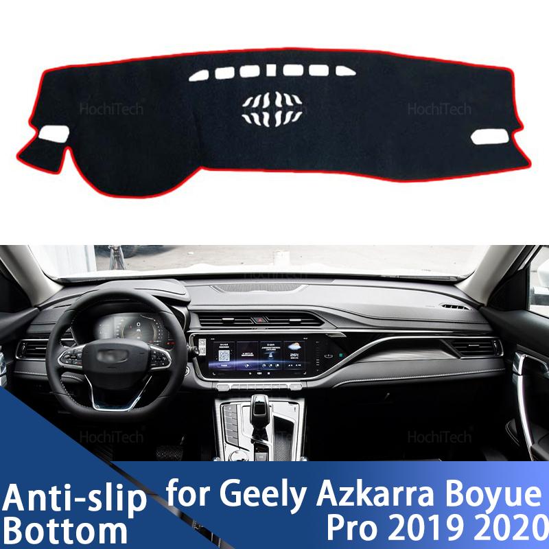 Dashboard Cover Dash Board Mat Carpet for Geely Azkarra Boyue Pro Pad Sunshade Non-slip Cushion Accessories