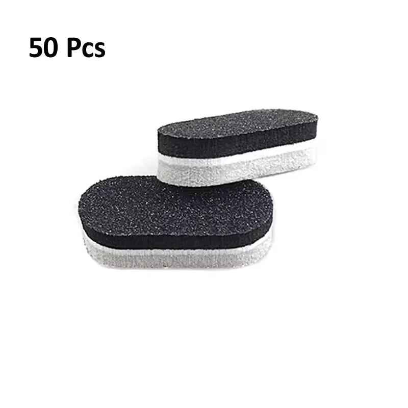 

50 шт. Мини-пилочки для ногтей Блок 100/180 грит Губки-бафферы для акриловых ногтей Полировочный блок Двусторонние инструменты для салонного маникюра DIY