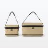 MUJI Foldable Soft Cooler Bag with Shoulder Strap, Beige, Approx. 28 X 22 X 19 Cm, 12L, 83832810