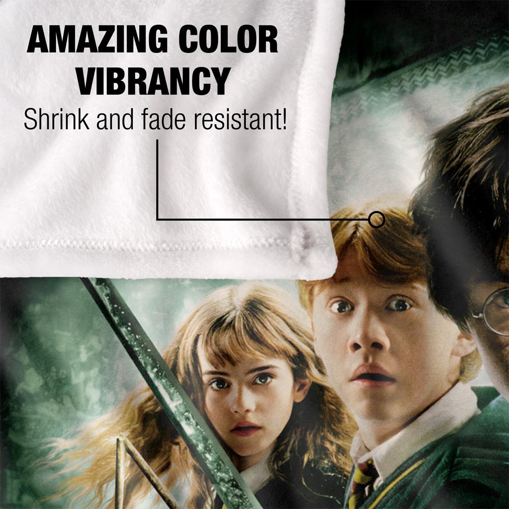 Harry Potter And The Chamber Of Secrets Movie Poster Blanket