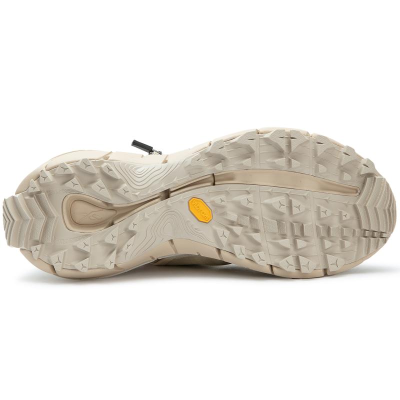 Spyder X Reebok Low Top Running Shoes Unisex Khaki Sneakers 100245914