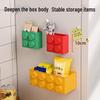 Magnetic Refrigerator Storage Rack for Cling Film and Decorations