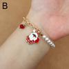 Christmas Bracelet Xmas Tree Santa Claus Snowman Snowflake Fashion Jewelry Oranments