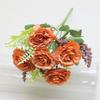 Artificial Peony Bouquet Home Decor Living Room Table Centerpiece Silk Flower Arrangement In Multiple Colors