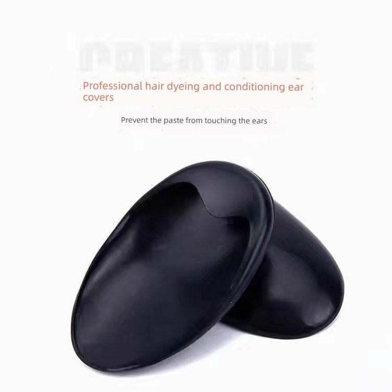 Hairdressing Ear Protection, Hair Dyeing Tools, Special Soft Earmuffs for Hair Treatment, Earmuffs for Hair Salons and Home Use