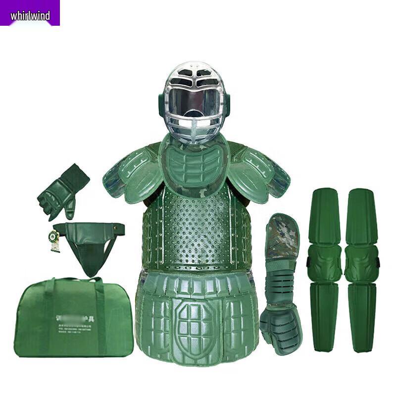 Xuan Shi Ink Wash Pattern 9-Piece Combat Training Protective Gear Set