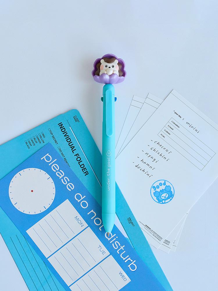 LINE FRIENDS Minini Under the Pool Dochini Figure Gel Pen