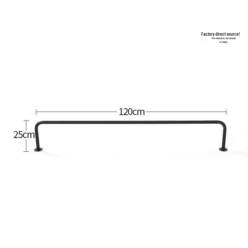 Wall-mounted & Side-mounted Drying Rod for Bedroom Wardrobe and Balcony - Fixed Top-Mounted Clothes Rack, Free Shipping