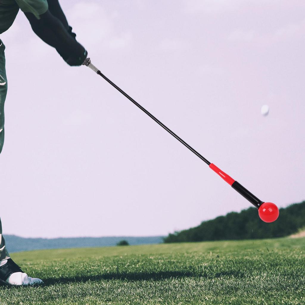 Golf Practice Tool Swing Comfortable Grip Portable Non-Slip Stick for Golfers