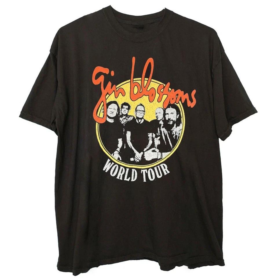 

Gin Blossoms Black World Tour T-shirt Unisex All Size S-2345XL MC950 S