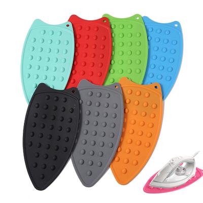 1 Stück Silikon-Bügelabdeckung Hitzeschutz Ablagepads Matten Sichere Oberfläche Bügeleisen-Untersetzer Ständer Mattenhalter Bügelpad Isolierplatte