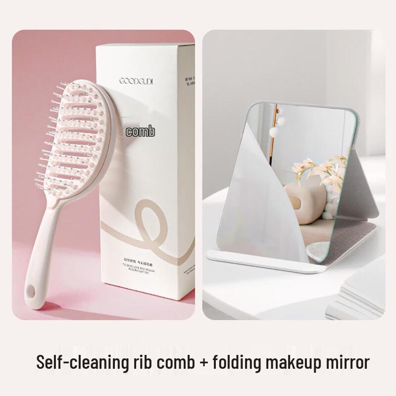 LIEI Self-Cleaning Hair Styling Comb