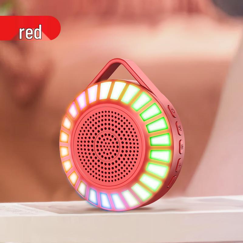 L34 RGB Sound-Activated Bluetooth Speaker with Card Slot - Enhanced Stereo, Noise Reduction, Cool Bass, Long Battery Life