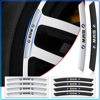 4Pcs Auto Wheel Hub Badge Tire Rim 3D Stickers Car Accessories For M Performance 1 3 5 7 F10 F11 F12 F07 F01 F02 F30 F35 F34 F36 3 4 5 GT 6 7 E39