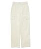 DELICCENT Corduroy Cargo Pants [Ivory]