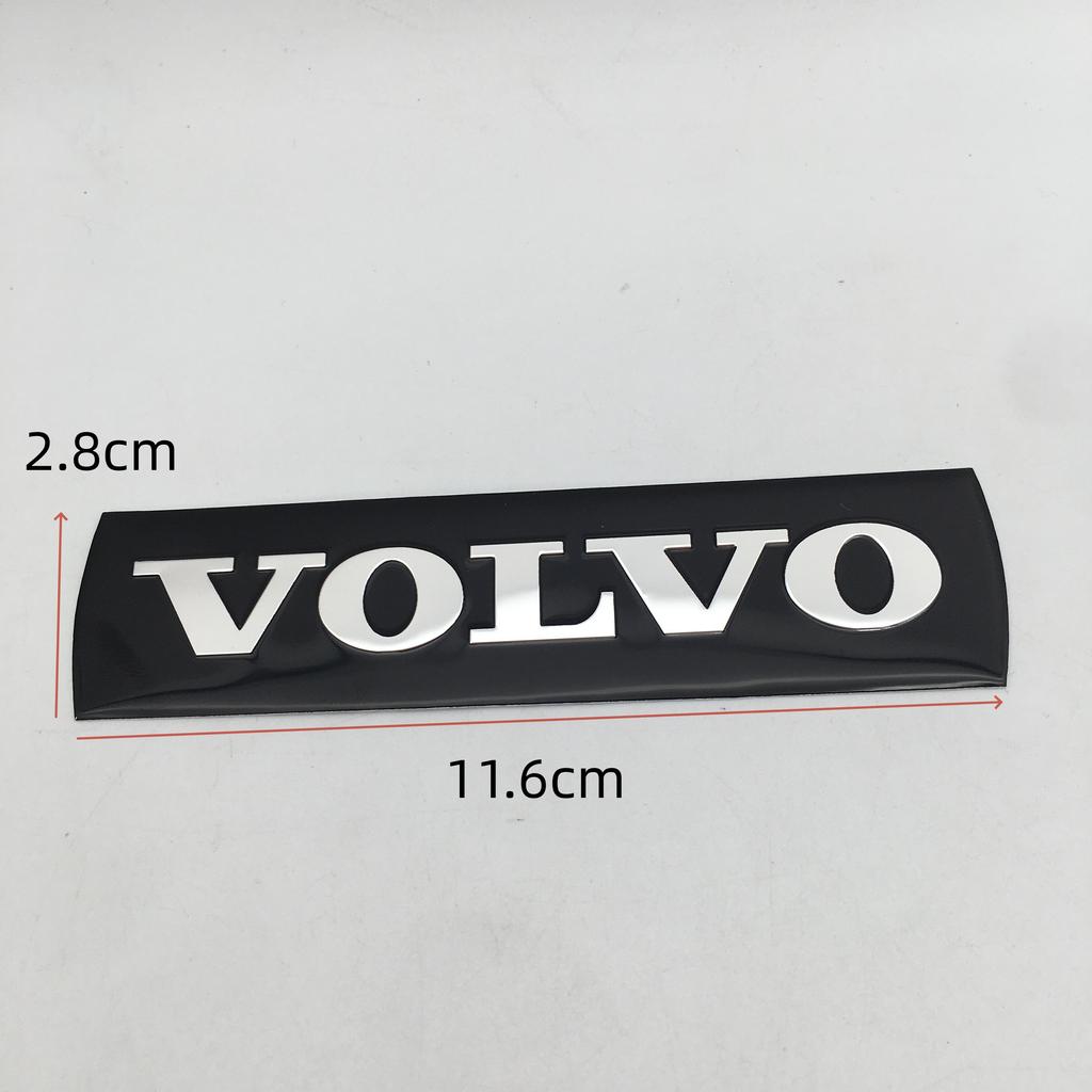1ks 3D modrá/černá pro VOLVO XC60 XC90 Auto Znak Přední Mřížka Kapota Kapota Samolepka Odznak Obtisk Stylingové Auto Příslušenství