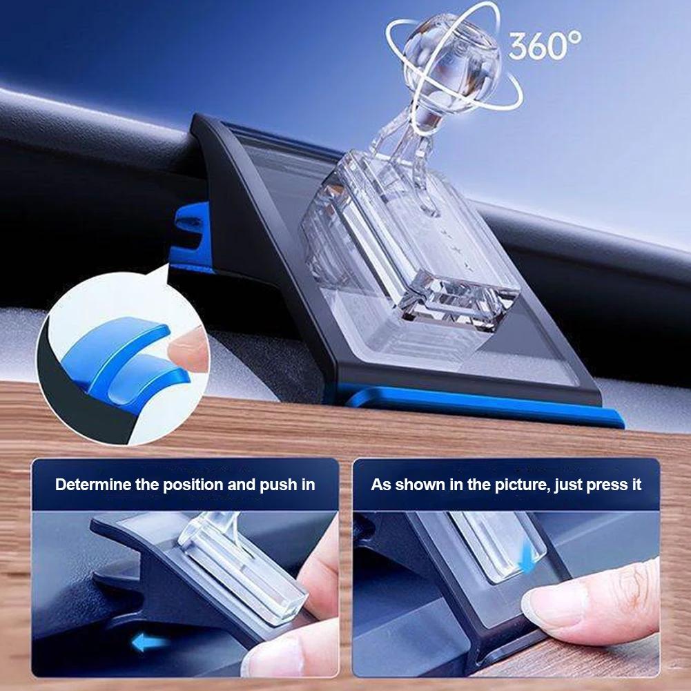 17mm Auto-Halterungsbasis für Tesla Model 3 Highland Model Y Juniper Launch Weichklebend Flexibel Beweglich 360 Grad Drehbar