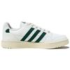 Adidas Originals Ny 90 Stripes Leather Casual Slip Resistant Lightweight Low Top Sneakers Unisex Sneakers White Green HQ4272
