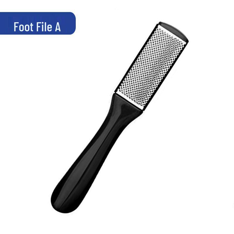 8-in-1 Stainless Steel Pedicure Set: Foot File & Grinder for Callus Removal and Foot Care.