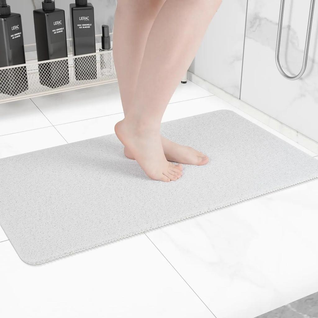 50*80cm Non-slip bath mat Super Comfy Shower Mat Anti Slip Bath Mats Drainable Easy To Clean Washable Bathroom Mat Non-slip