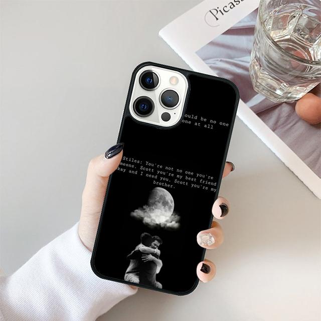 Teen Wolf Quotes TV Series Phone Case For iPhone 17 Air 15 16 11 12 13 14 Pro Max Cover For iPhone 17 Air Max Plus Fundas