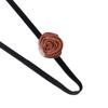 Retro Style Handmade Rose Necklace Elegant Collar Bohemian Exaggerated Flowers Necklet Velvet Elegant Clavicle Chain